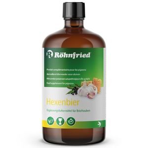 Röhnfried Hexenbier 500 ml for carrier pigeons and racing pigeons