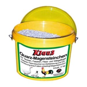 Klaus Magensteinchen (Quarzsteinchen) 4 kg für Brieftauben und Rassetauben