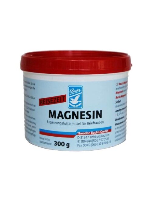 Backs Magnesin 300g für Brieftauben und Rassetauben