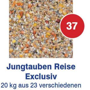 Pigeon food from Vanrobaeys - Young Pigeons Travel Exclusive No. 37 20kg (free shipping) for racing pigeons and racing pigeons