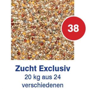 Pigeon food from Vanrobaeys - Zucht Exclusiv Nr.38 20kg (free shipping) for racing pigeons and racing pigeons