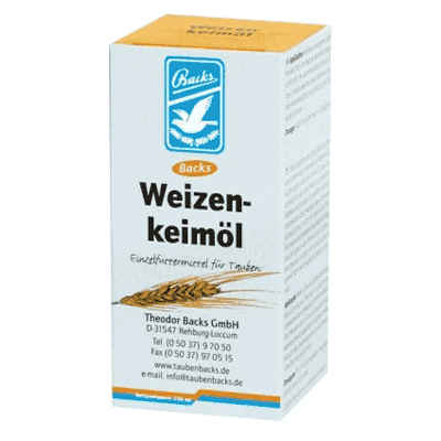 Backs Weizenkeimöl 250ml für Brieftauben und Rassetauben