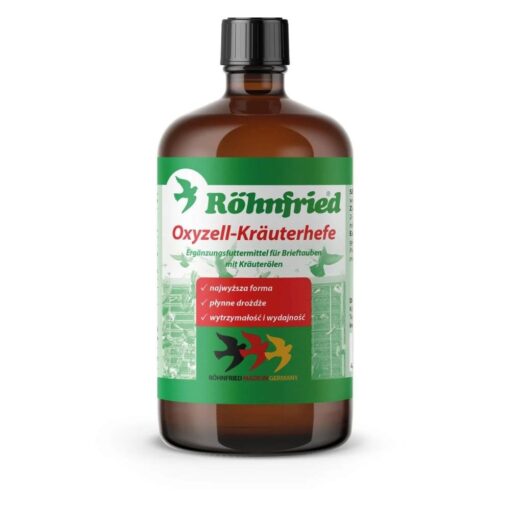 Röhnfried Oxyzell herbal yeast 500ml for racing pigeons and racing pigeons