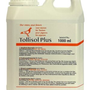 Tollisan Tollisol Plus 1l (ehemals Sedochol Plus) für Brieftauben und Rassetauben