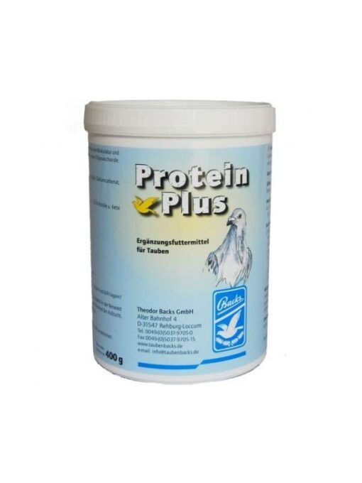 Backs Protein Plus 400g für Brieftauben und Rassetauben