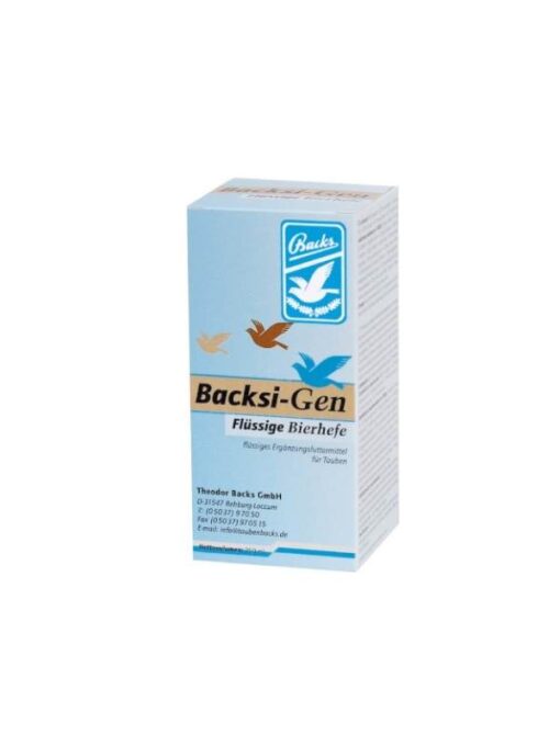 Backs Backsi-Gen 250ml (Flüssige Bierhefe) für Brieftauben und Rassetauben