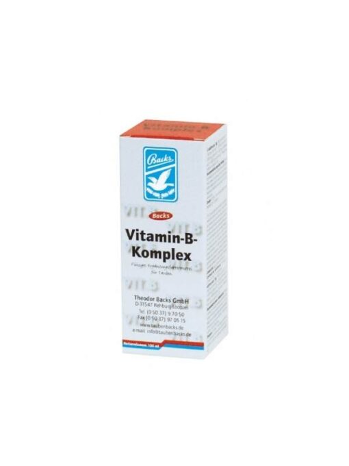 Backs Vitamine B Complex 100ml voor postduiven en vliegduiven