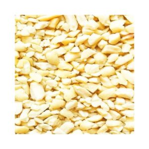 Weiße gebrochene Erdnüsse 1kg für Brieftauben und Rassetauben