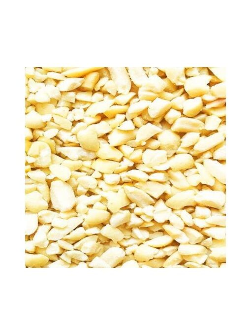 Weiße gebrochene Erdnüsse 1kg für Brieftauben und Rassetauben