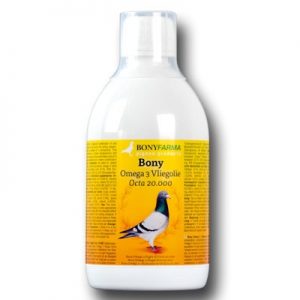 Bony Omega 3 Flugöl Octa 20.000 - 500 ml für Brieftauben und Rassetauben