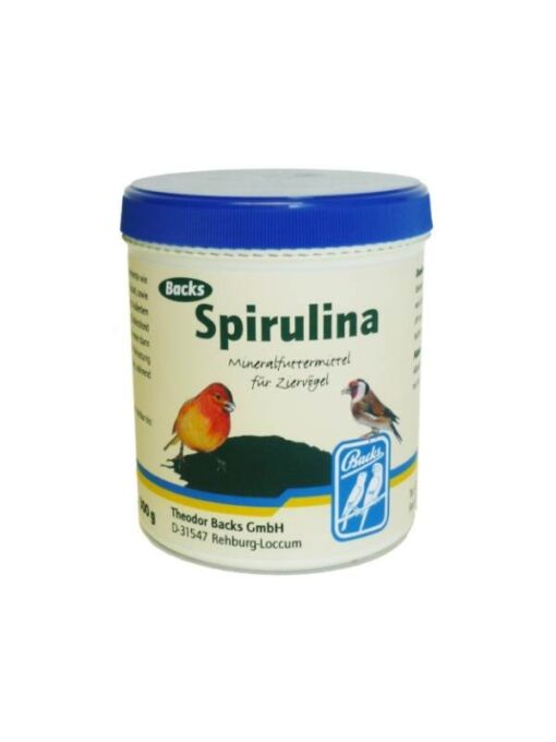 Backs Spirulina 300g voor postduiven en vliegduiven