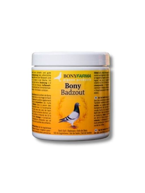 Bony Badesalz - Badzout 750 g für Brieftauben und Rassetauben