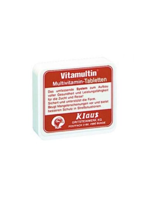 Klaus Vitamultin - Multi-Vitamin 100 Tabletten für Brieftauben und Rassetauben