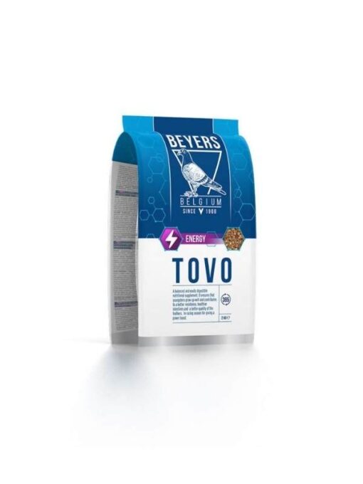 Beyers Tovo Kraft- und Aufzuchtsfutter 2 kg für Brieftauben und Rassetauben