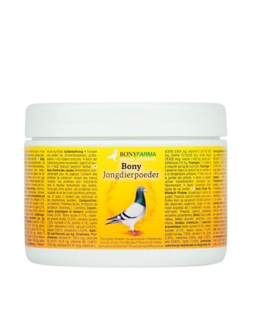 Bony young pigeon powder 250g for racing pigeons and racing pigeons