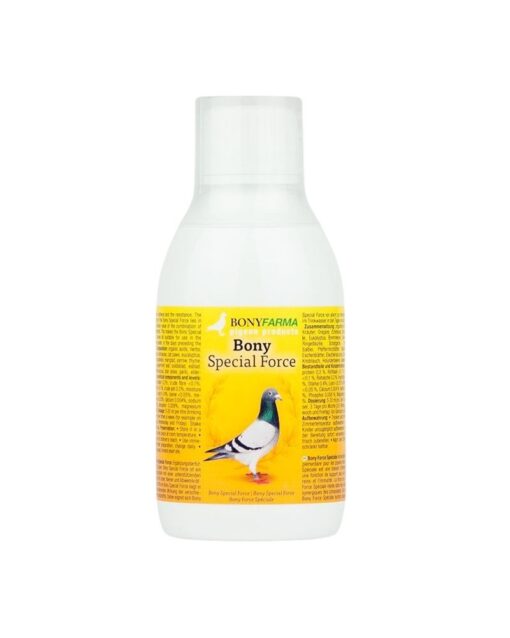 Bony Special Force 250ml for racing pigeons and racing pigeons