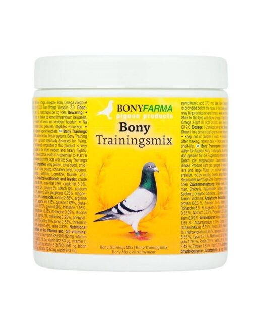 Bony training mix 300g for racing pigeons and racing pigeons