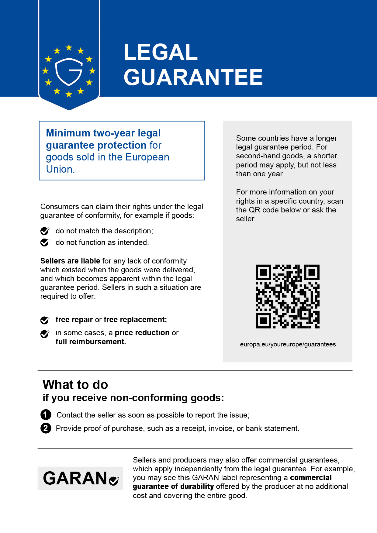 Legal Warranty Rights
